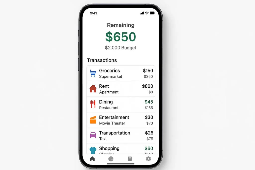 Budget App Overview