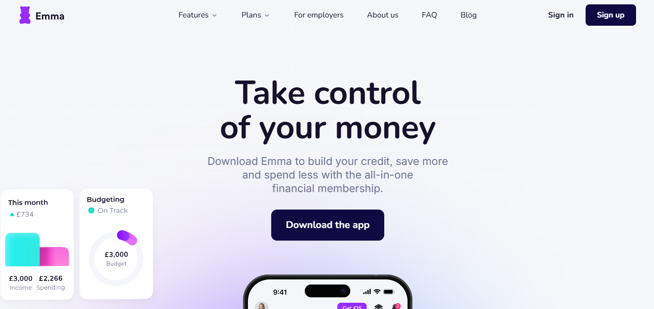 Emma - A Financial Planning Tool