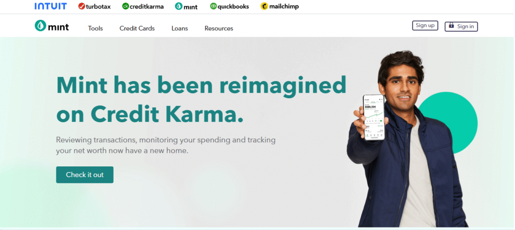 Mint - A Financial Planning Tool