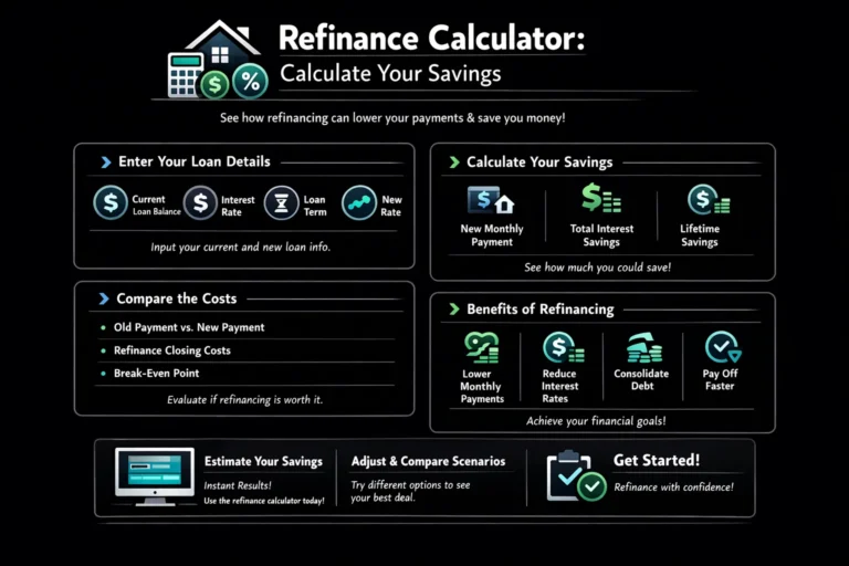 Refinance Calculator: Calculate Your Savings