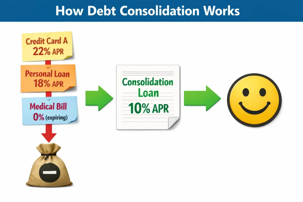 How Debt Consolidation Works