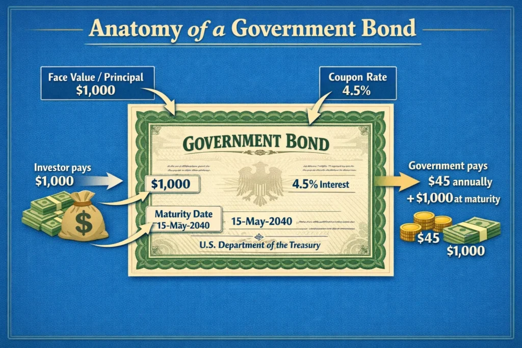 Anatomy of a Government Bond