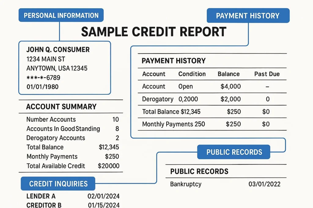 Credit Report Breakdown