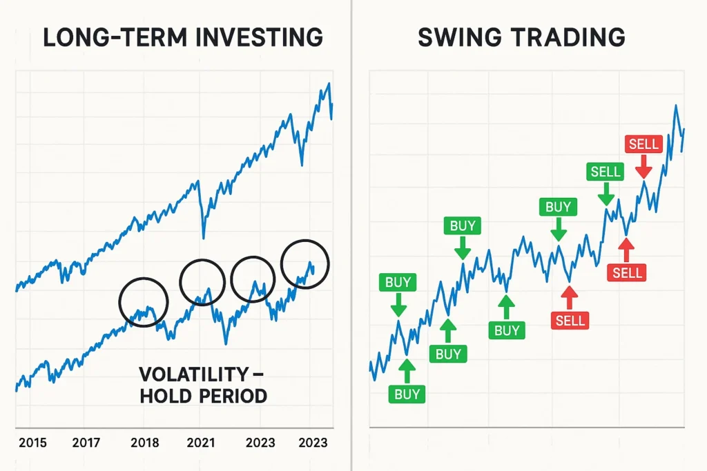 Investing vs Swing Trading