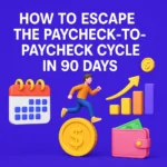 How to Escape the Paycheck-to-Paycheck Cycle in 90 Days