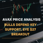 AVAX Price Analysis Bulls Defend Key Support, Eye $27 Breakout
