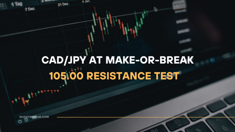 CADJPY at Make-or-Break Levels 105 Resistance Test