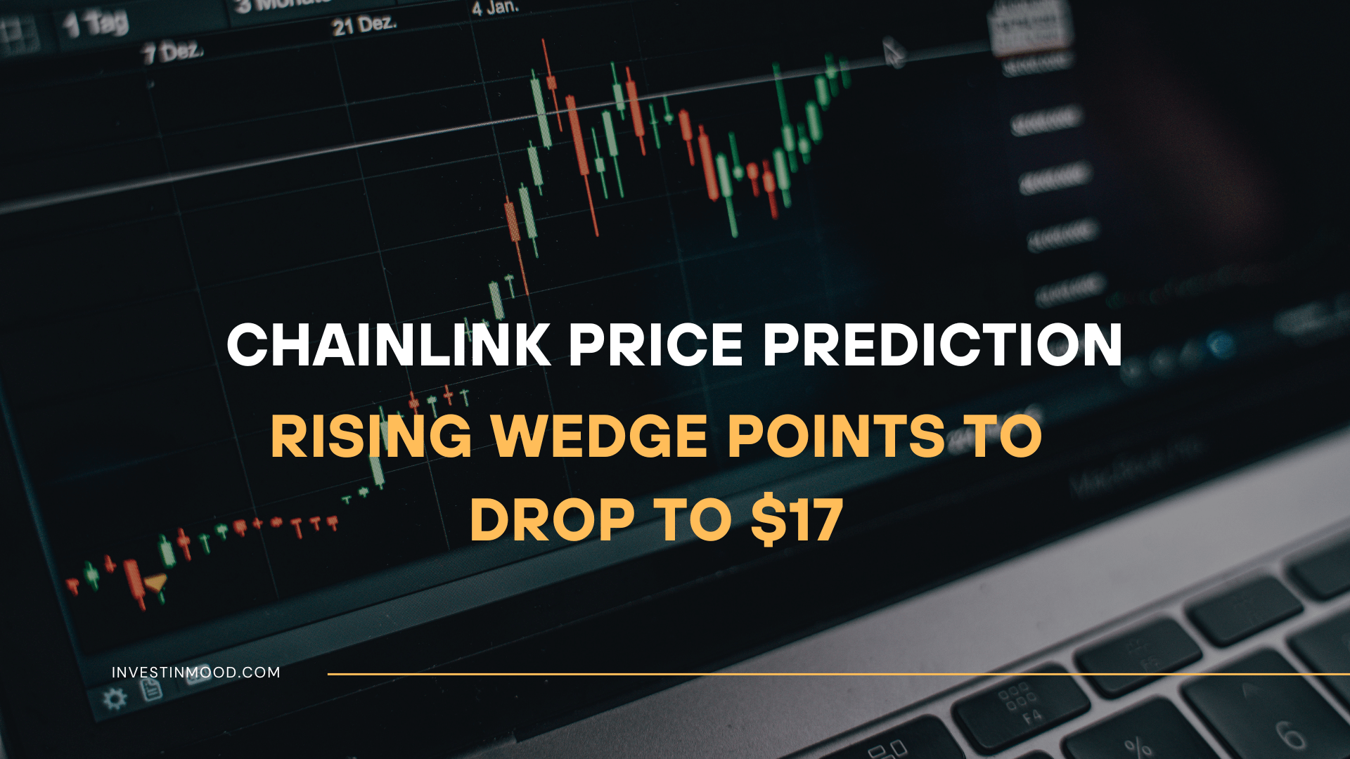 ChainLink Price Prediction Rising Wedge Points to Drop to $17
