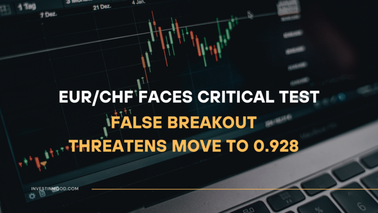 EURCHF Faces Critical Test False Breakout Threatens Move to 0.928