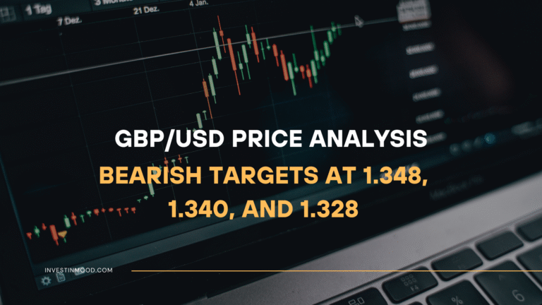 GBPUSD Price Analysis Bearish Targets at 1.348, 1.340, and 1.328