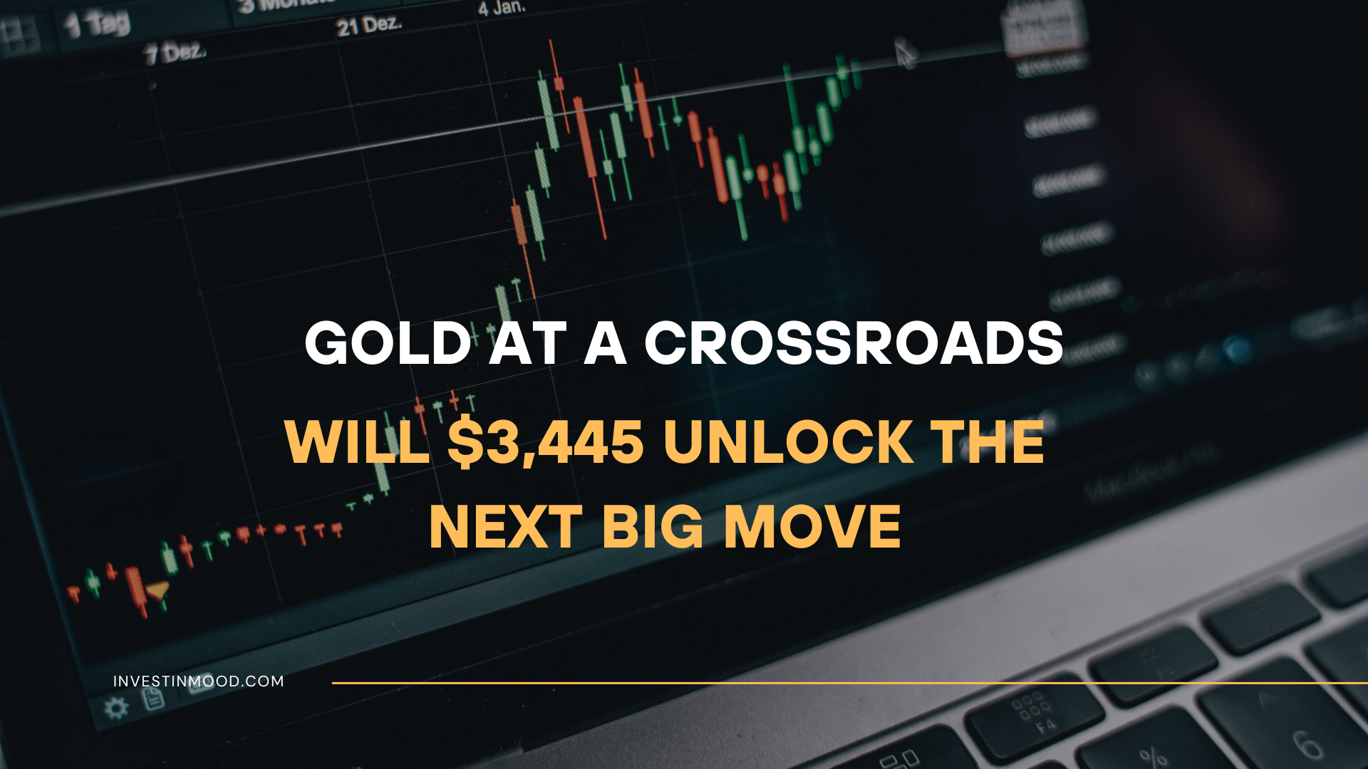 Gold at a Crossroads Will $3,445 Unlock the Next Big Move