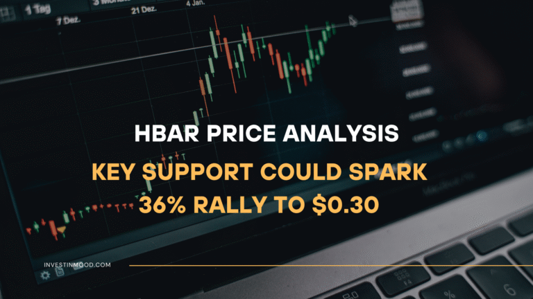 HBAR Price Analysis: Key Support Could Spark 36% Rally to $0.30