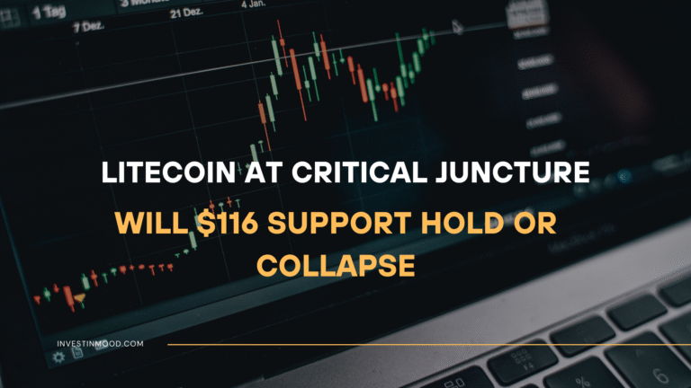 Litecoin at Critical Juncture Will $116 Support Hold or Collapse