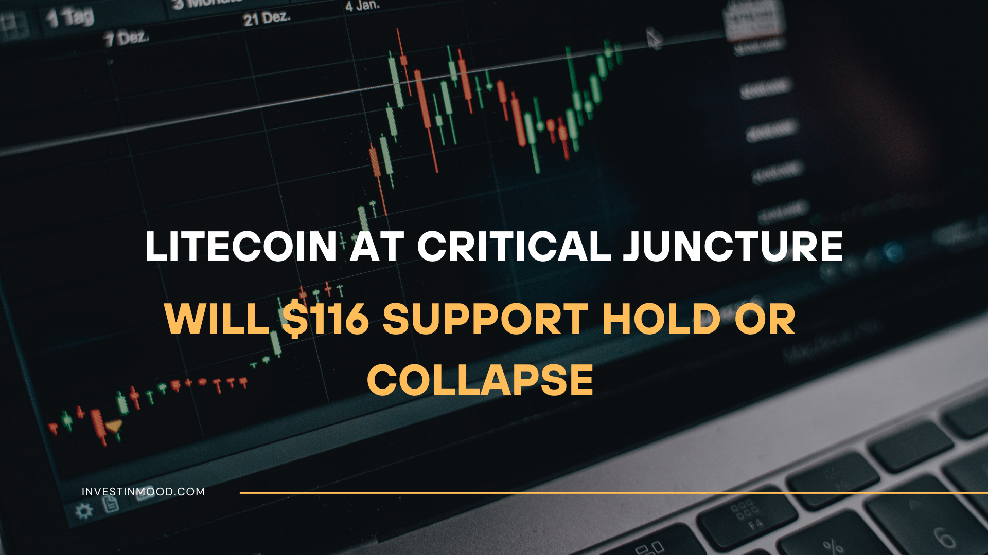 Litecoin at Critical Juncture Will $116 Support Hold or Collapse