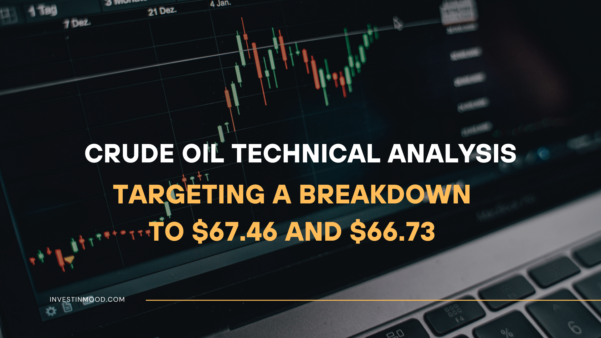 Crude Oil Technical Analysis Targeting a Breakdown to $67.46 and $66.73