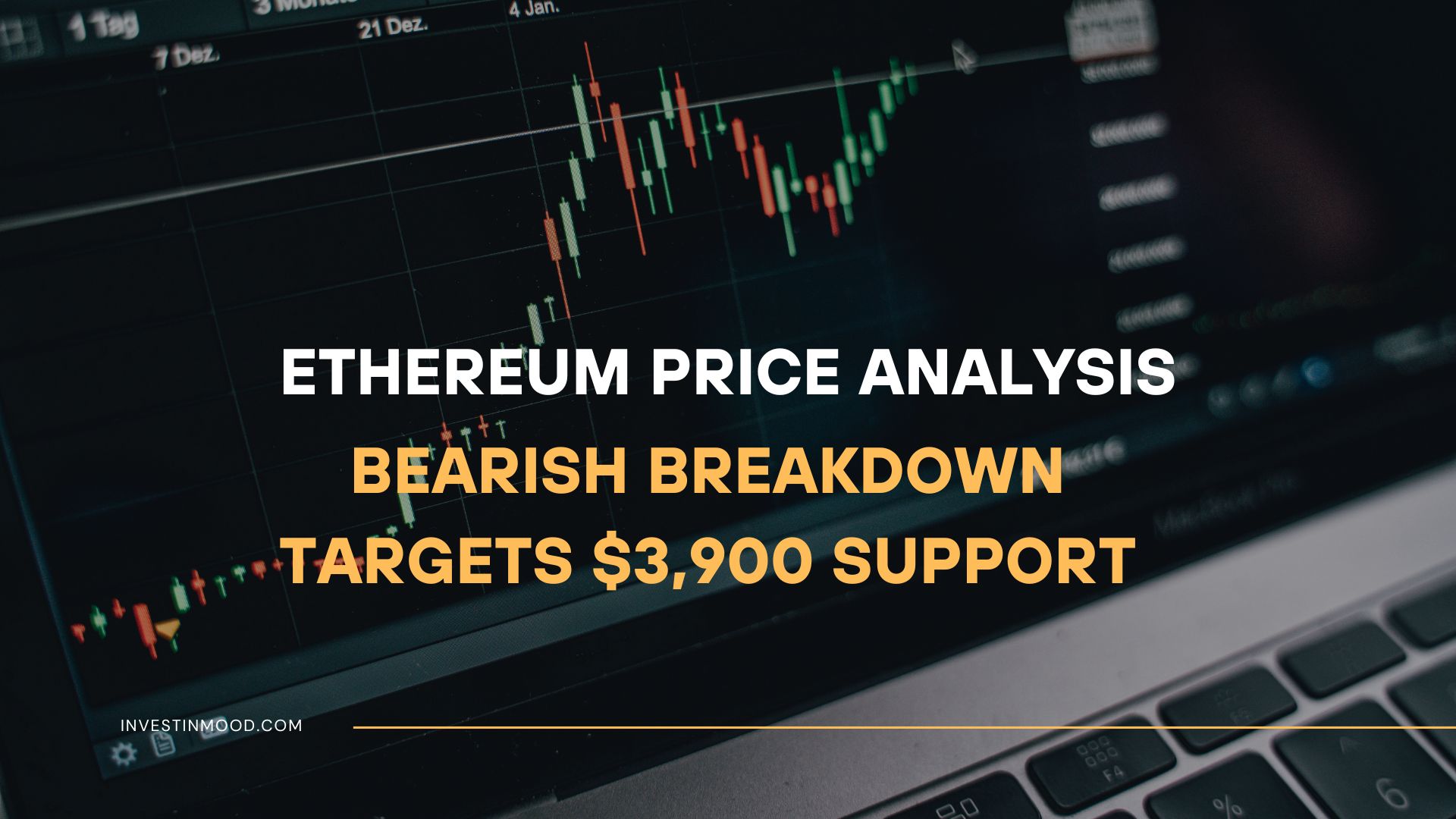 Ethereum (ETH) Price Analysis Bearish Breakdown Targets $3,900 Support