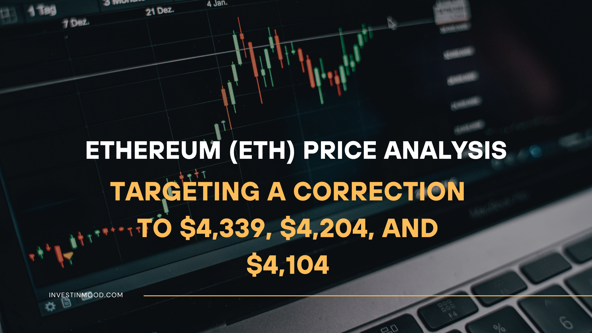 Ethereum (ETH) Price Analysis Targeting a Correction to $4,339, $4,204, and $4,104