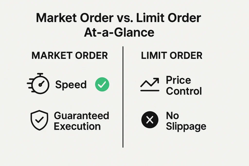 Market vs. Limit Orders