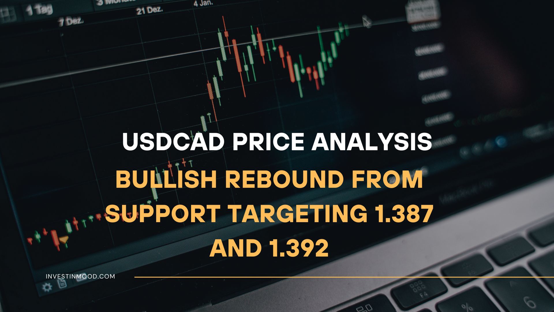 USDCAD Price Analysis Bullish Rebound from Support Targeting 1.387 and 1.392