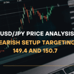 USDJPY Price Analysis Bearish Setup Targeting 149.4 and 150.7