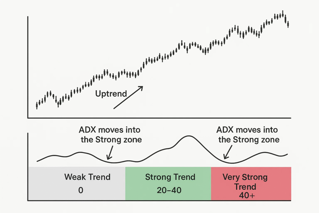 ADX Trend Analysis Chart