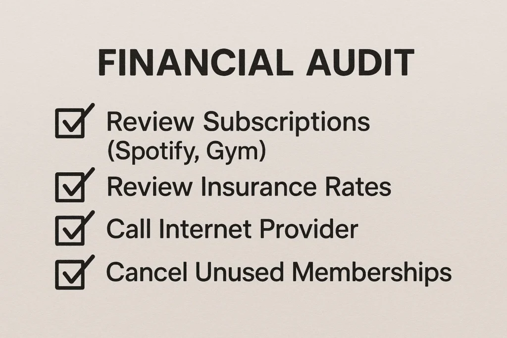 Financial Audit Checklist