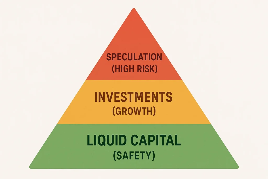 Financial Investment Pyramid