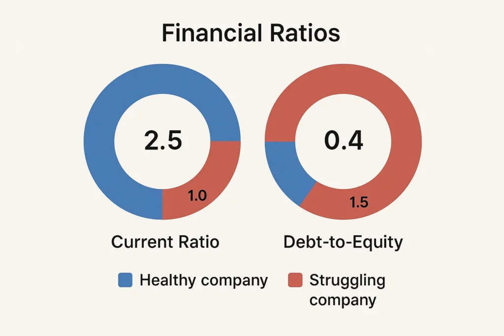 Financial Ratios Chart