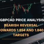 GBPCAD Price Analysis Bearish Reversal Towards 1.854 and 1.840 Targets