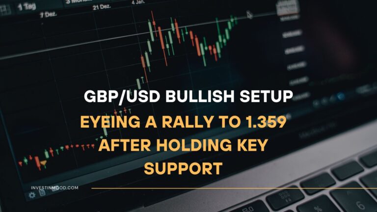 GBPUSD Bullish Setup Eyeing a Rally to 1.359 After Holding Key Support