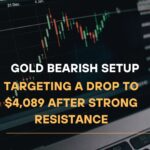 Gold Bearish Setup Targeting a Drop to $4,089 After Strong Resistance