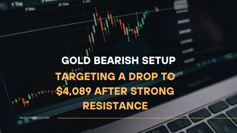 Gold Bearish Setup Targeting a Drop to $4,089 After Strong Resistance