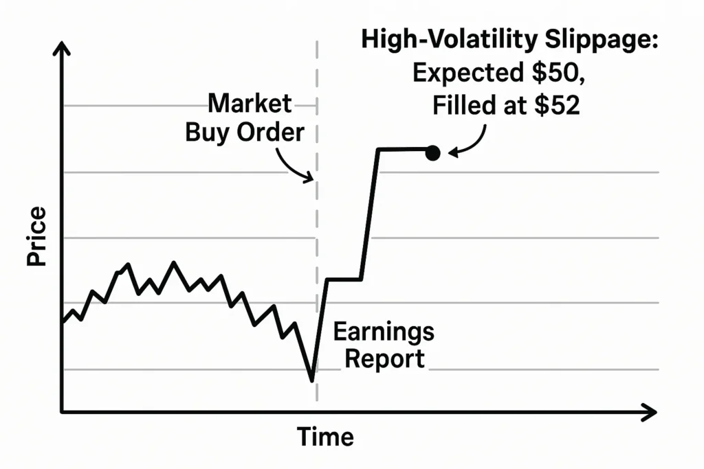 Market Slippage Visualization