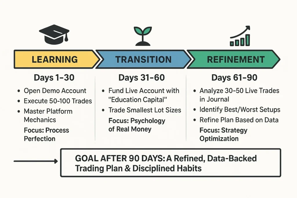 Trading Journey Timeline