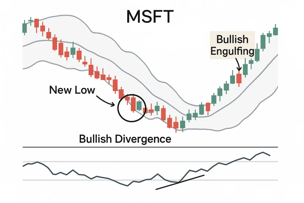 Bullish Divergence Chart