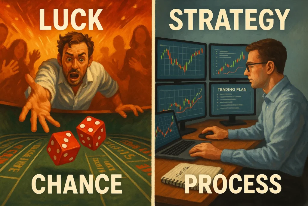 Luck vs Strategy