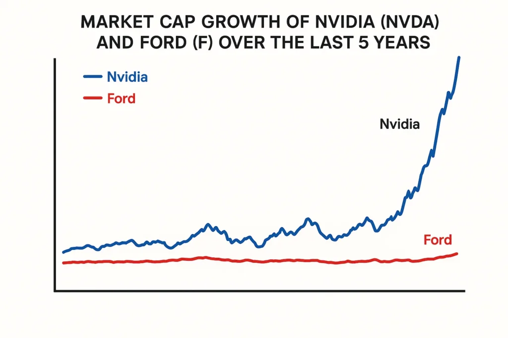 Nvidia vs Ford Growth