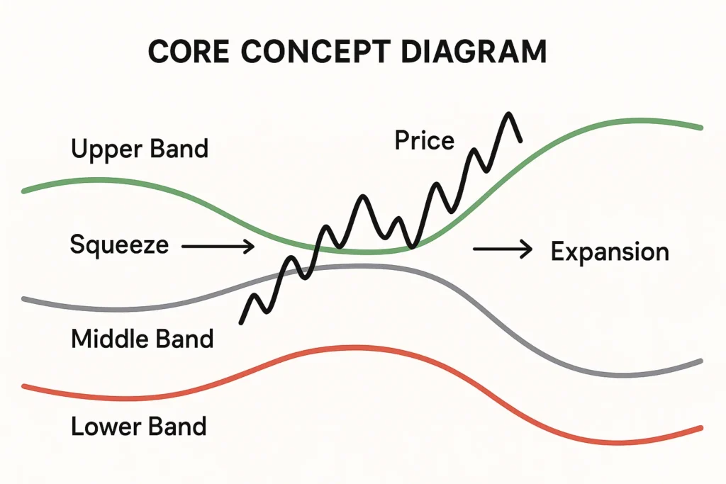 Price Chart Bands Diagram