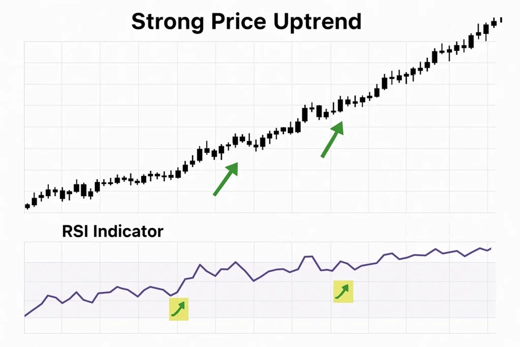 Price Uptrend Chart