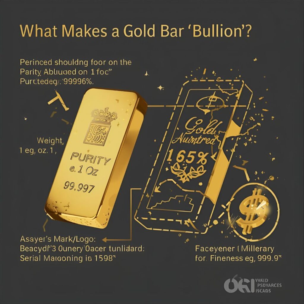 What Makes a Gold Bar 'Bullion