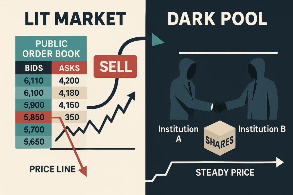 Lit Market vs Dark Pool