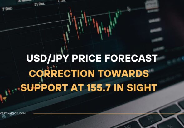 USDJPY Price Forecast Correction Towards Support at 155.7 in Sight