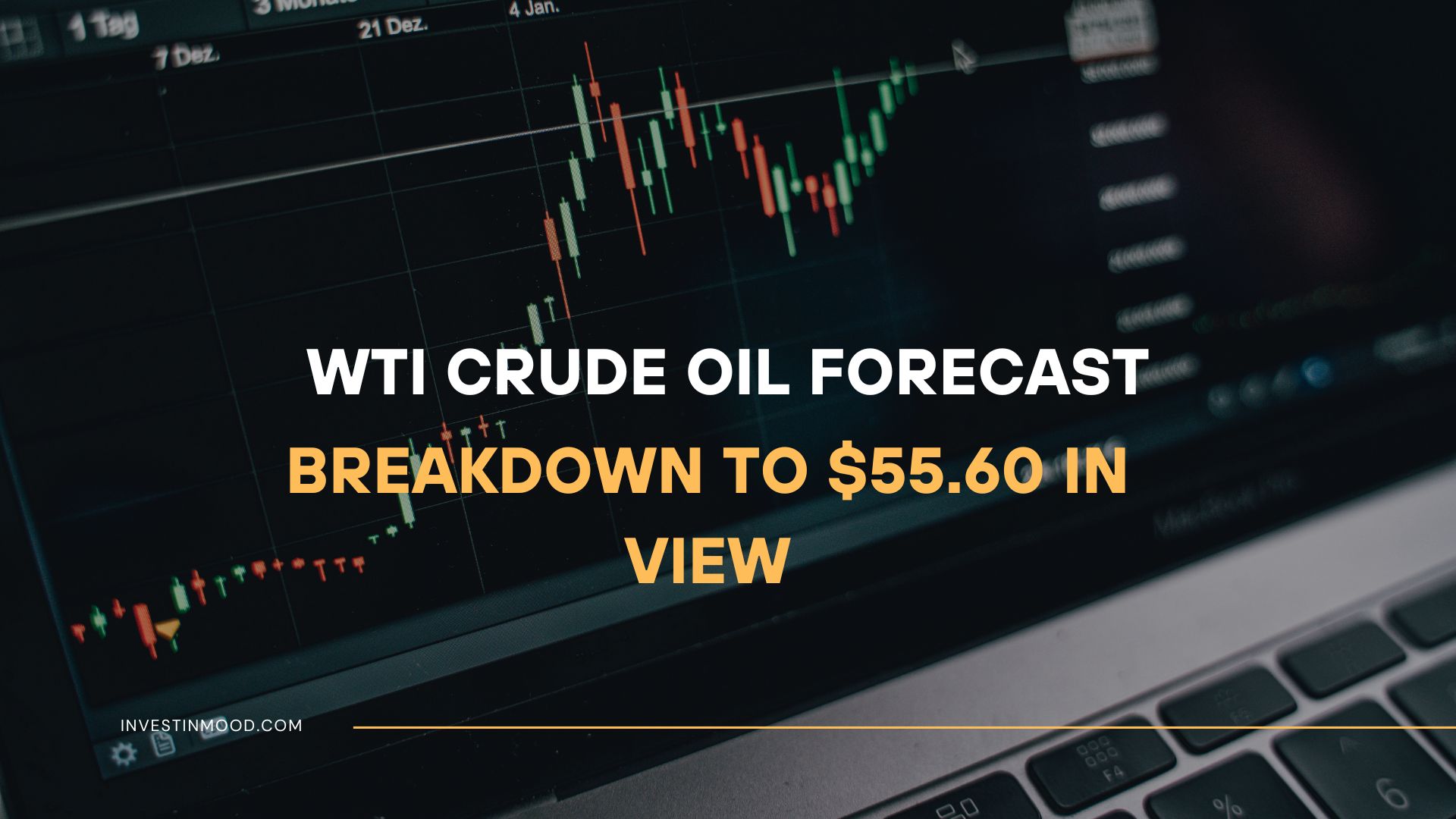 WTI Crude Oil Forecast Breakdown to $55.60 in View