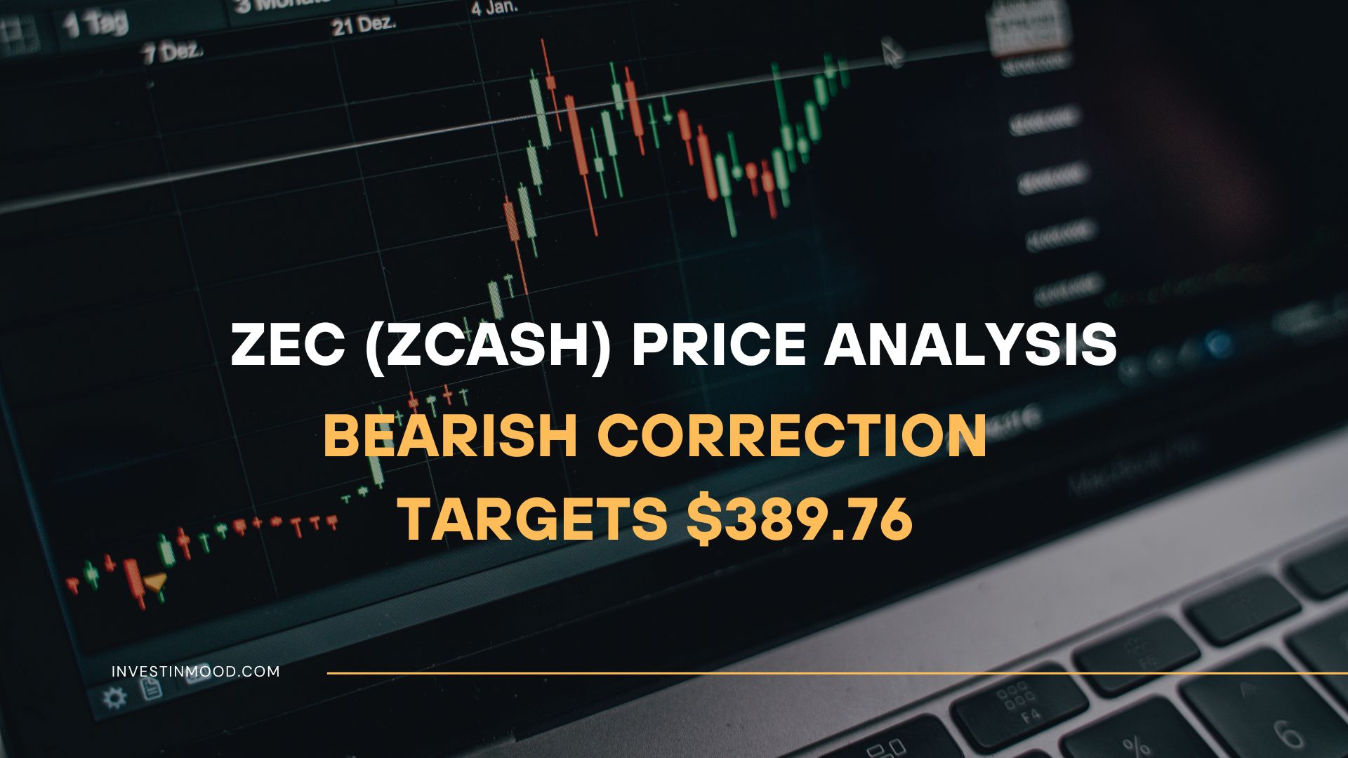ZEC (Zcash) Price Analysis Bearish Correction Targets $389.76