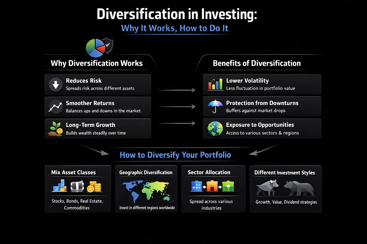 Diversification in Investing Why It Works, How to Do It