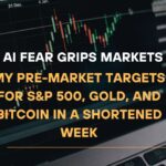 AI Fear Grips Markets My Pre-Market Targets for S&P 500, Gold, and Bitcoin in a Shortened Week